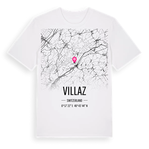Villaz karta t-shirt – ekologisk bomull t-shirt från Pinshirt
