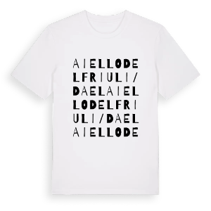 Aiello del Friuli / Dael ordlek t-shirt – ekologisk bomull t-shirt från Pinshirt