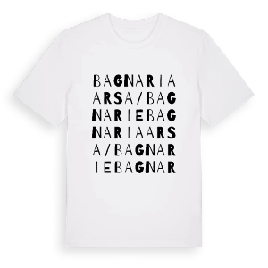Bagnaria Arsa / Bagnarie ordlek t-shirt – ekologisk bomull t-shirt från Pinshirt