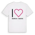 Jag älskar Barcis / Barce t-shirt stort tryck