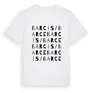 Barcis / Barce ordlek t-shirt – ekologisk bomull t-shirt från Pinshirt