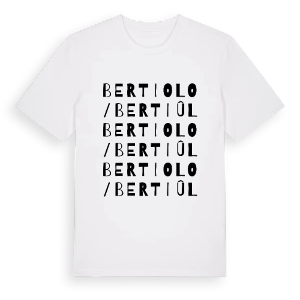 Bertiolo / Bertiûl ordlek t-shirt – ekologisk bomull t-shirt från Pinshirt