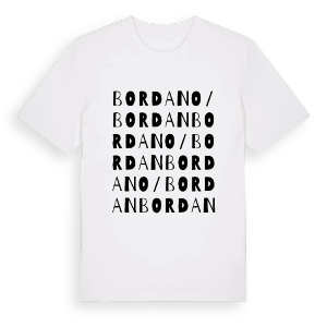 Bordano / Bordan ordlek t-shirt – ekologisk bomull t-shirt från Pinshirt