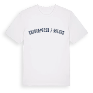 Chiusaforte / Scluse college t-shirt – ekologisk bomull t-shirt från Pinshirt