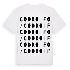 Codroipo / Codroip ordlek t-shirt – ekologisk bomull t-shirt från Pinshirt