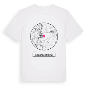 Cordovado / Cordovât t-shirt – ekologisk bomull t-shirt från Pinshirt