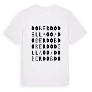 Doberdò del Lago / Doberdob ordlek t-shirt – ekologisk bomull t-shirt från Pinshirt