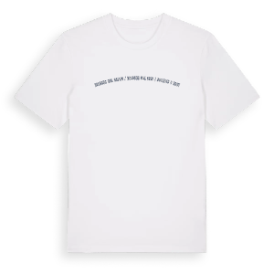 Dolegna del Collio / Dolegna dal Cuei / Dolenje v Brdi college t-shirt – ekologisk bomull t-shirt från Pinshirt