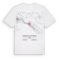 Duino Aurisina / Devin - Nabrežina karta t-shirt