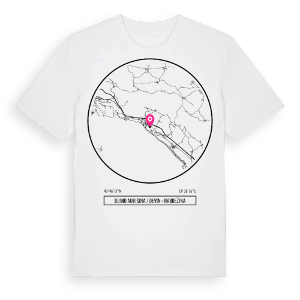 Duino Aurisina / Devin - Nabrežina t-shirt – ekologisk bomull t-shirt från Pinshirt