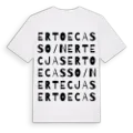 Erto e Casso / Nert e Cjas ordlek t-shirt