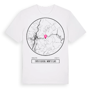 Erto e Casso / Nert e Cjas t-shirt – ekologisk bomull t-shirt från Pinshirt