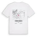 Fiume Veneto karta t-shirt