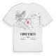 Fiume Veneto karta t-shirt