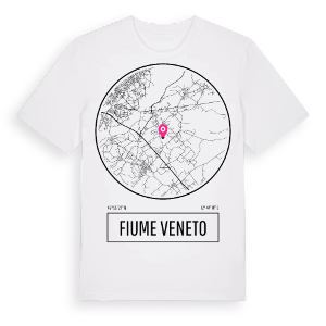 Fiume Veneto t-shirt – ekologisk bomull t-shirt från Pinshirt