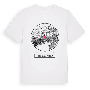 Friuli-Venezia Giulia t-shirt – ekologisk bomull t-shirt från Pinshirt