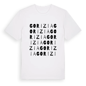 Gorizia ordlek t-shirt – ekologisk bomull t-shirt från Pinshirt
