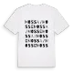 Mossa / Mosse ordlek t-shirt