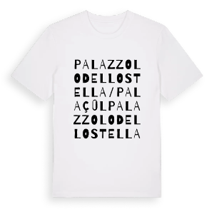 Palazzolo dello Stella / Palaçûl ordlek t-shirt – ekologisk bomull t-shirt från Pinshirt