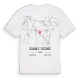Sequals / Secuals karta t-shirt