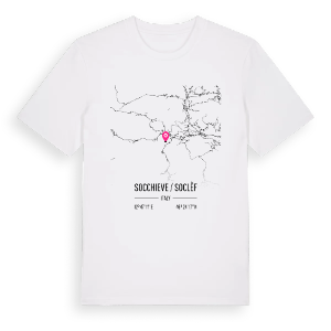 Socchieve / Soclêf karta t-shirt – ekologisk bomull t-shirt från Pinshirt