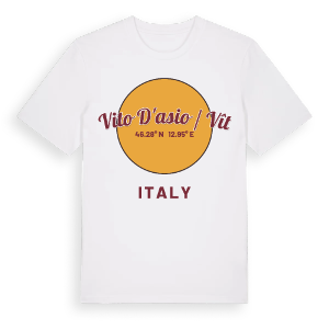 Vito d'Asio / Vît cirkel t-shirt – ekologisk bomull t-shirt från Pinshirt