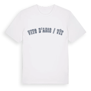 Vito d'Asio / Vît college t-shirt – ekologisk bomull t-shirt från Pinshirt