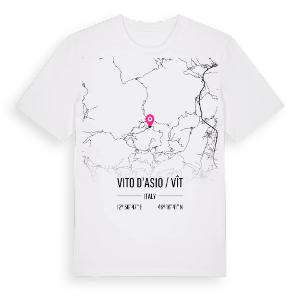 Vito d'Asio / Vît karta t-shirt – ekologisk bomull t-shirt från Pinshirt