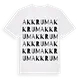 Akkrum ordlek t-shirt