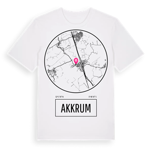 Akkrum t-shirt – ekologisk bomull t-shirt från Pinshirt