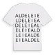 Alde Leie ordlek t-shirt