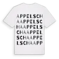 Appelscha ordlek t-shirt