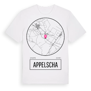 Appelscha t-shirt – ekologisk bomull t-shirt från Pinshirt