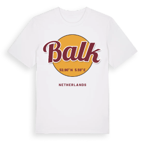 Balk cirkel t-shirt – ekologisk bomull t-shirt från Pinshirt