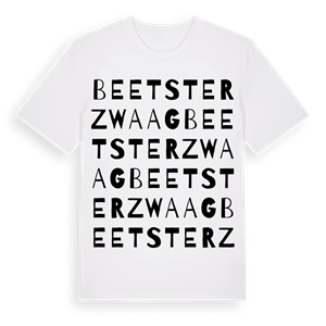 Beetsterzwaag ordlek t-shirt – ekologisk bomull t-shirt från Pinshirt