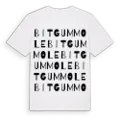Bitgummole ordlek t-shirt