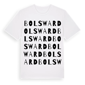 Bolsward ordlek t-shirt – ekologisk bomull t-shirt från Pinshirt