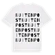 Buitenpost ordlek t-shirt