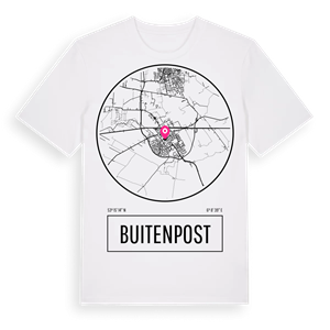 Buitenpost t-shirt – ekologisk bomull t-shirt från Pinshirt