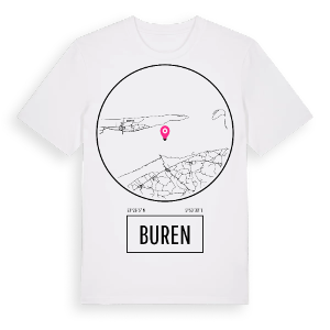 Buren t-shirt – ekologisk bomull t-shirt från Pinshirt