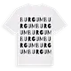 Burgum ordlek t-shirt