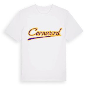 Cornwerd baseball t-shirt – ekologisk bomull t-shirt från Pinshirt