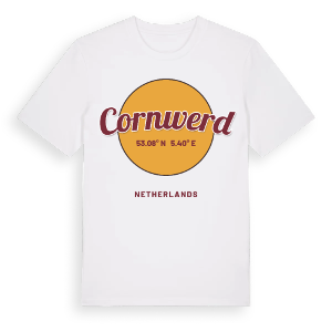 Cornwerd cirkel t-shirt – ekologisk bomull t-shirt från Pinshirt