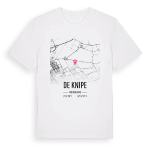 De Knipe karta t-shirt – ekologisk bomull t-shirt från Pinshirt