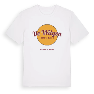 De Wilgen cirkel t-shirt – ekologisk bomull t-shirt från Pinshirt