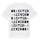Drachten-Azeven ordlek t-shirt