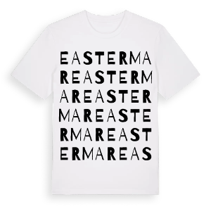 Eastermar ordlek t-shirt – ekologisk bomull t-shirt från Pinshirt