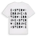Easterwierrum ordlek t-shirt