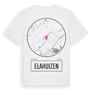 Elahuizen t-shirt – ekologisk bomull t-shirt från Pinshirt