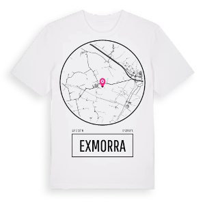 Exmorra t-shirt – ekologisk bomull t-shirt från Pinshirt